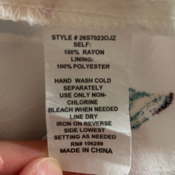 White Floral Maxi Dress - Picture 6 of 6